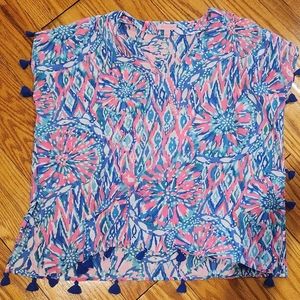 Lilly Pulitzer Top/ bathing suit cover